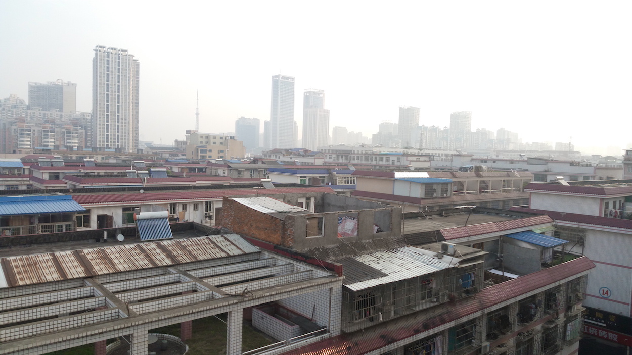 Blick auf Changsha, eine Sechsmillionenprovinz