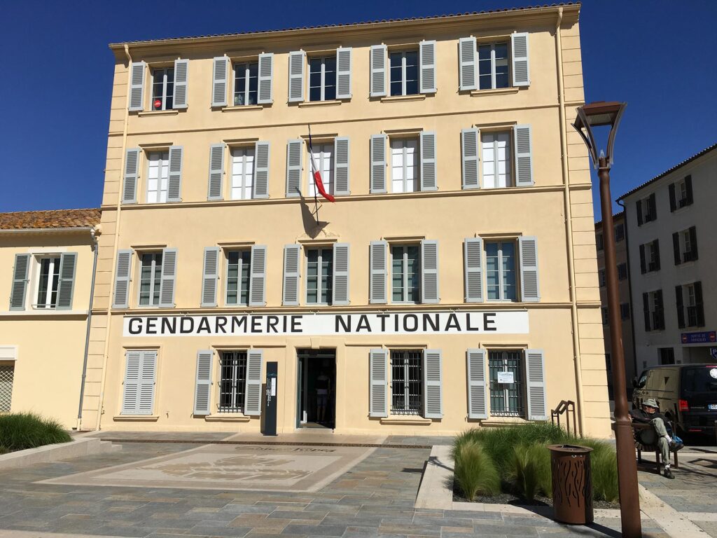 Gendarmerie St Tropez - die sahen wir nicht