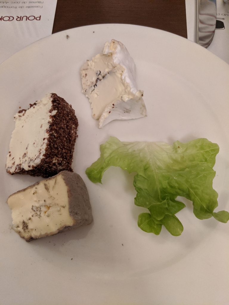 Käse für uns alle, auch mit Salat